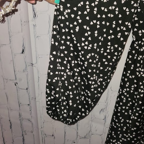 Shein Curve Peplum Top - Picture 2 of 4